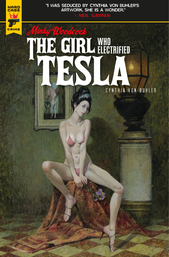 Minky Woodcock Girl Electrified Tesla #1 Cvr A Mcginni - Comics