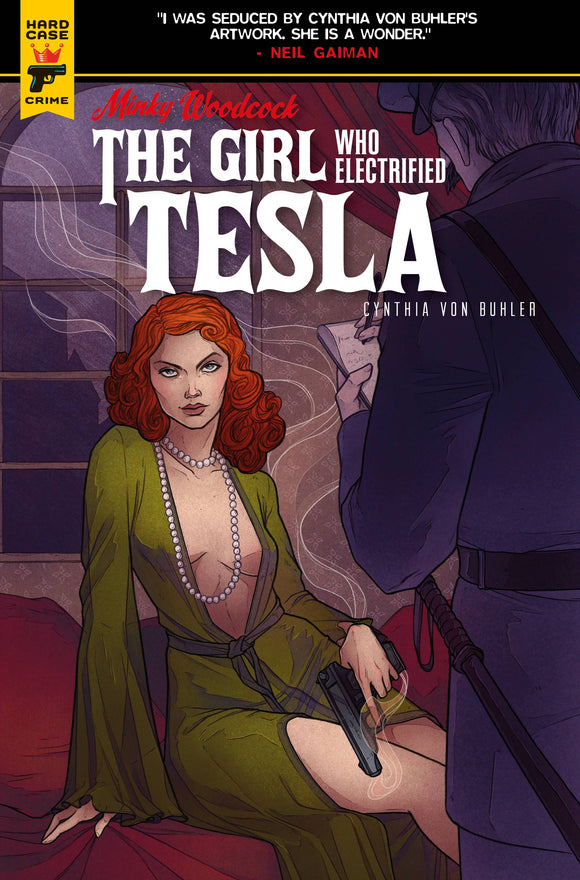 Minky Woodcock Girl Electrified Tesla #2 Cvr A Simecko - Comics