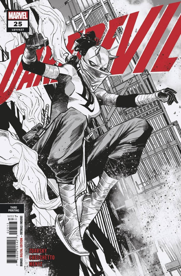 Daredevil #25 3rd Ptg Checchetto Variant - Comics