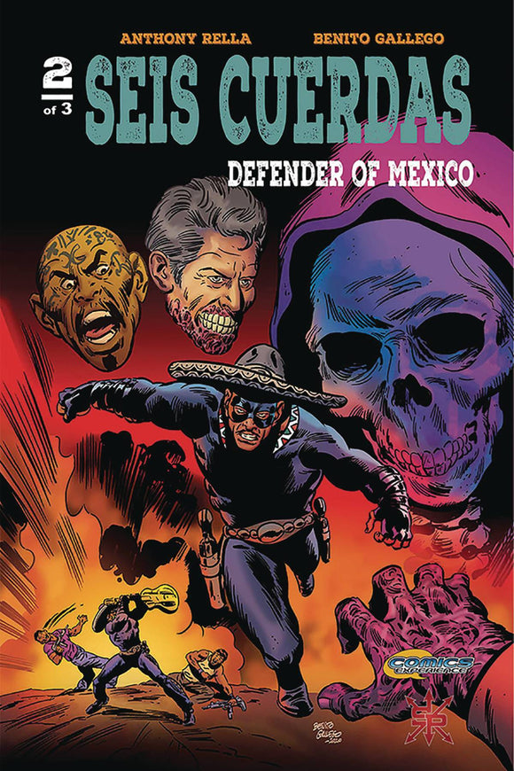 Seis Cuerdas Defender of Mexico #2  (of 3) - Comics