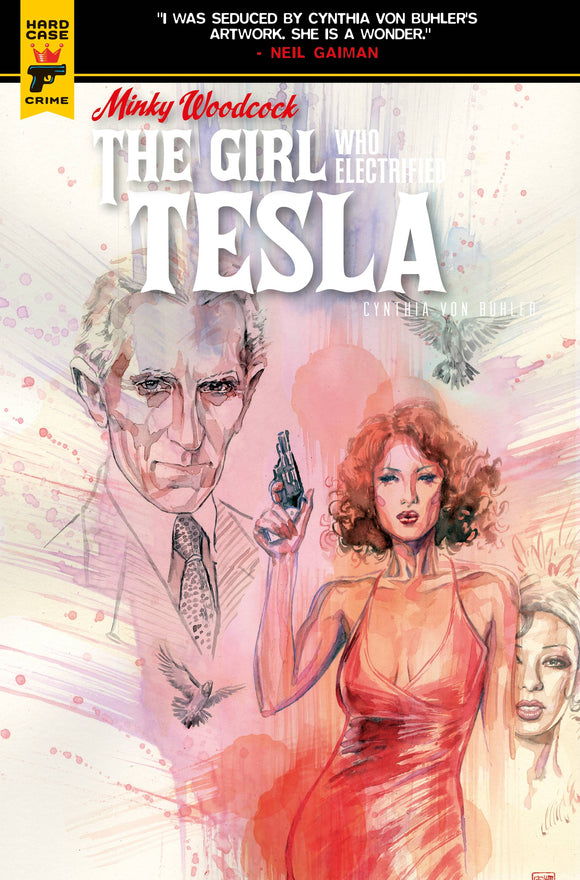 Minky Woodcock Girl Electrified Tesla #3 Cvr A Mack - Comics