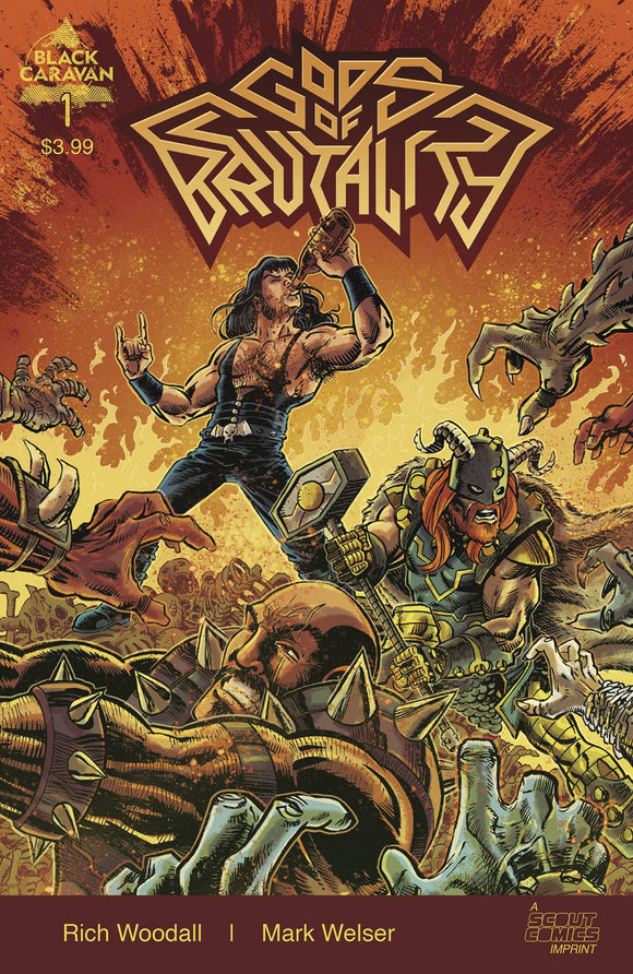 Gods of Brutality #1 Cvr A Welser (of 4) - Comics