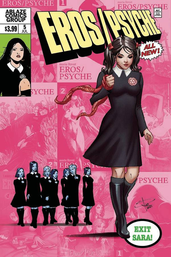 Maria Llovets Eros Psyche #5 Cvr D Sabine Rich - Comics