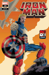 Iron Man #10 Cassaday Captain America 80th Variant - Comics