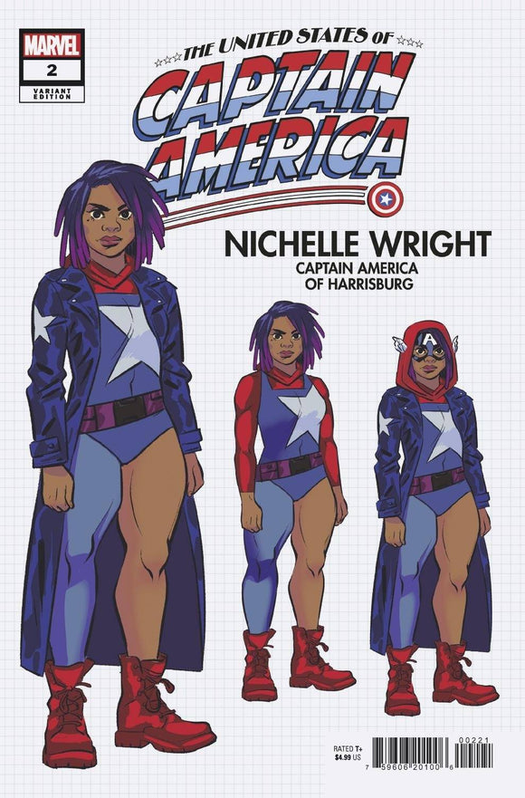 United States Captain America #2 (of 5) Bustos Design Variant - Comics