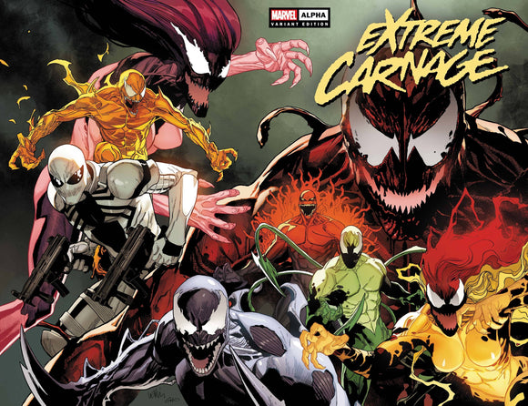 Extreme Carnage Alpha #1 Yu Wrpad Variant - Comics