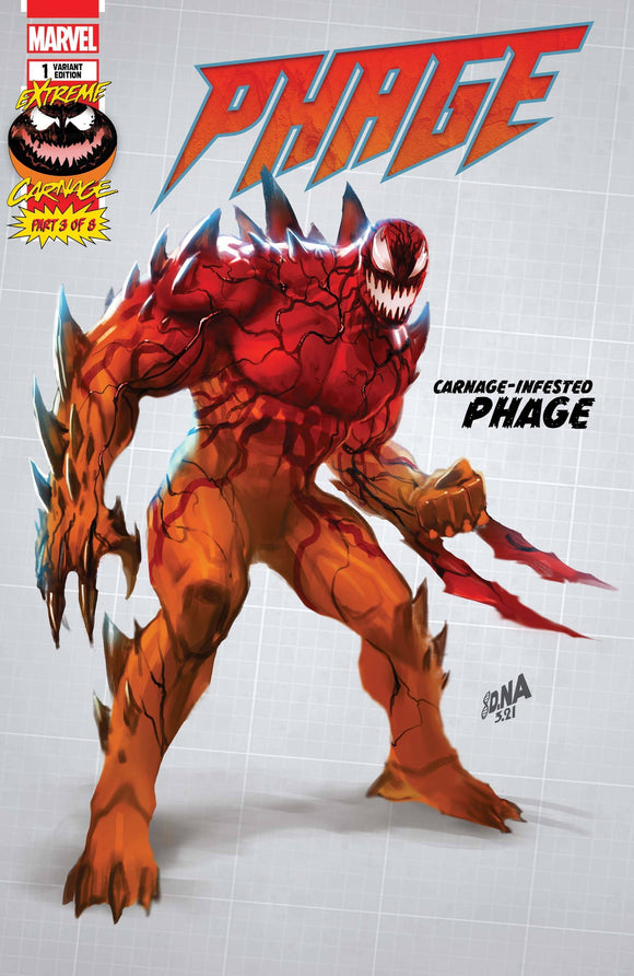 Extreme Carnage Phage #1 Nakayama Design Variant - Comics