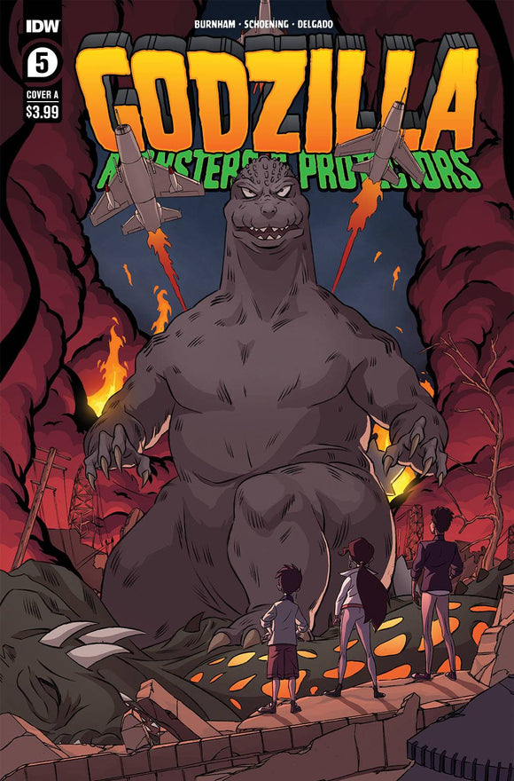 Godzilla Monsters & Protectors #5 (of 5) Cvr A Schoening - Comics
