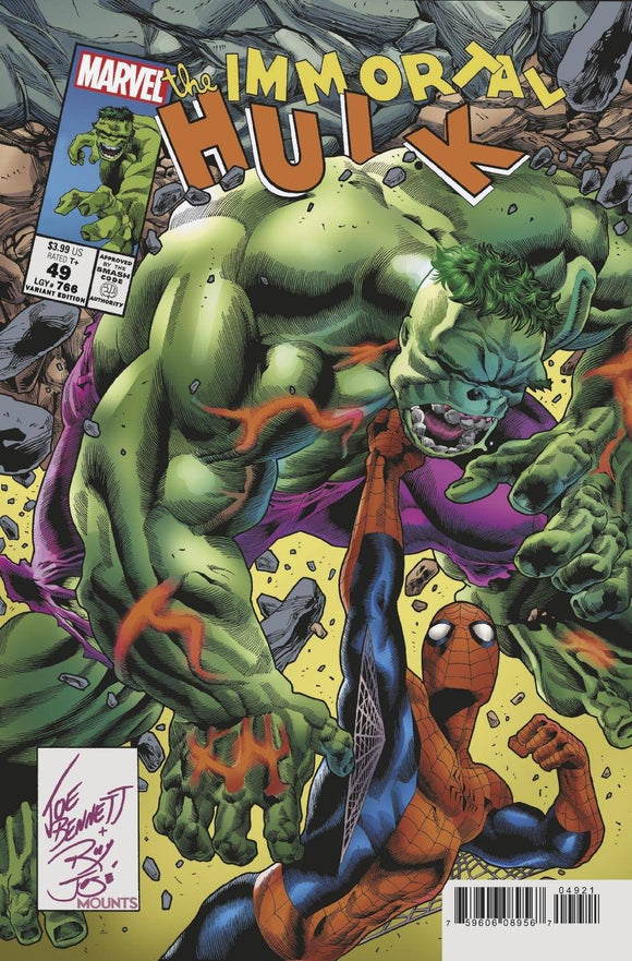 Immortal Hulk #49 Bennett Homage Variant - Comics