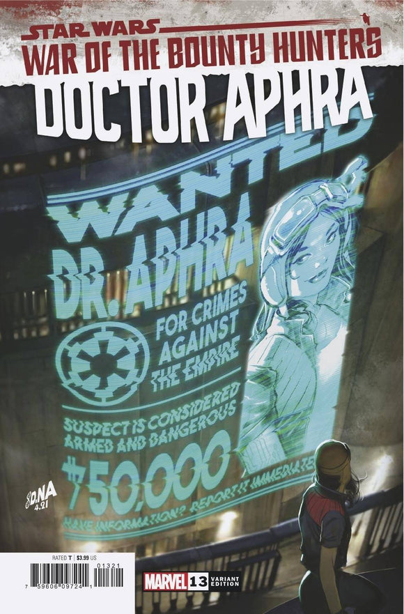 Star Wars Doctor Aphra #13 Wanted Poster Variant Wobh - Comics