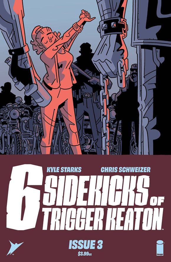 Six Sidekicks of Trigger Keaton #3 Cvr A Schweizer - Comics