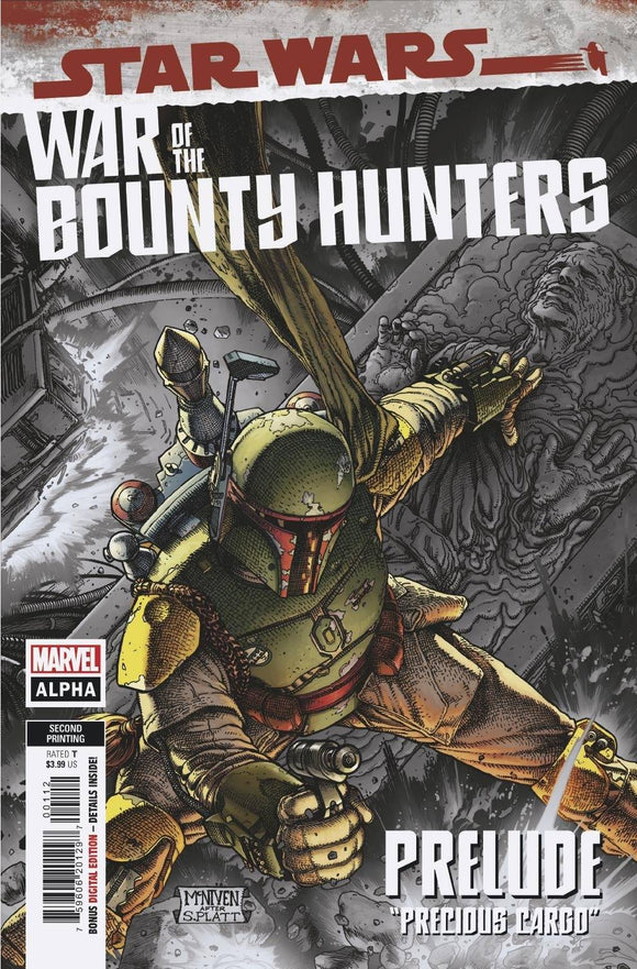 Star Wars War Bounty Hunters Alpha #1 2nd Print Mcniven