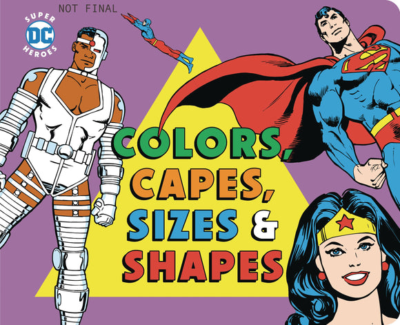 Colors & Capes Sizes & Shapes Board Book - Books