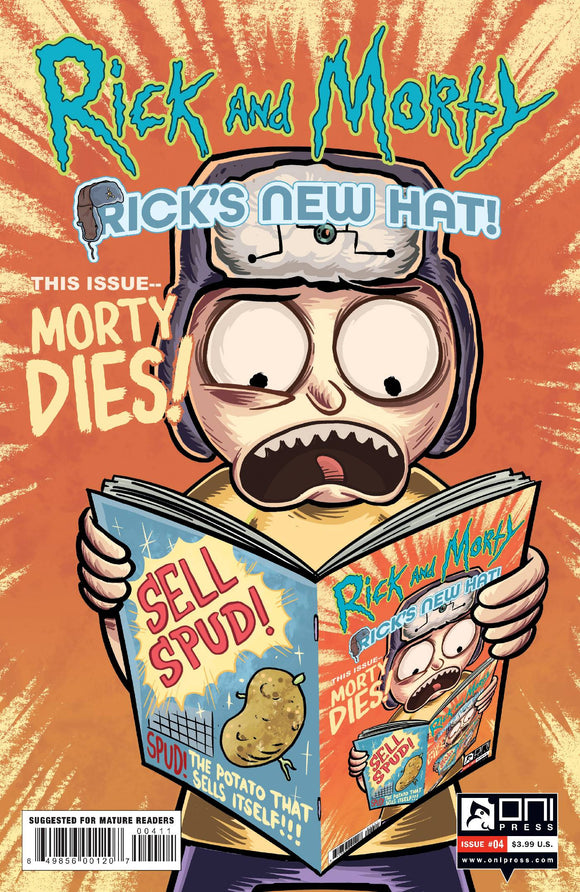 Rick and Morty Ricks New Hat #4 Cvr A Stresing - Comics