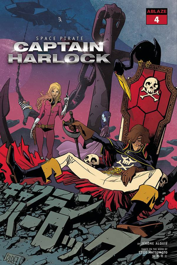 Space Pirate Capt Harlock #4 Cvr A Perez - Comics