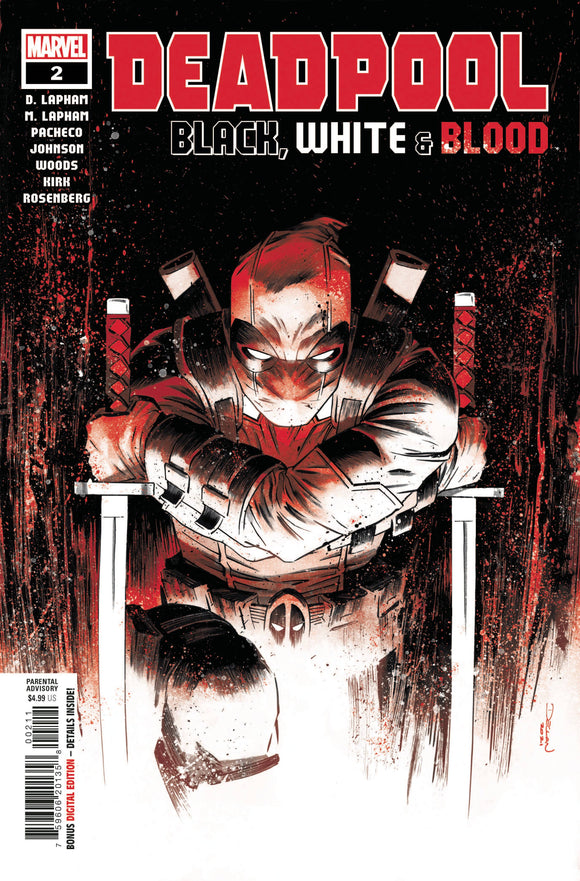 Deadpool Black White Blood #2 (of 5) - Comics