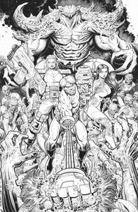 Skybound X #3 Cvr H B&W Adams Variant