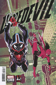 Daredevil #34 Miles Morales 10th Anniv Lopez Variant - Comics