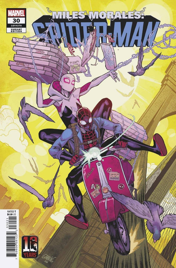 Miles Morales Spider-Man #30 Miles Morales 10th Anniversary Variant - Comics