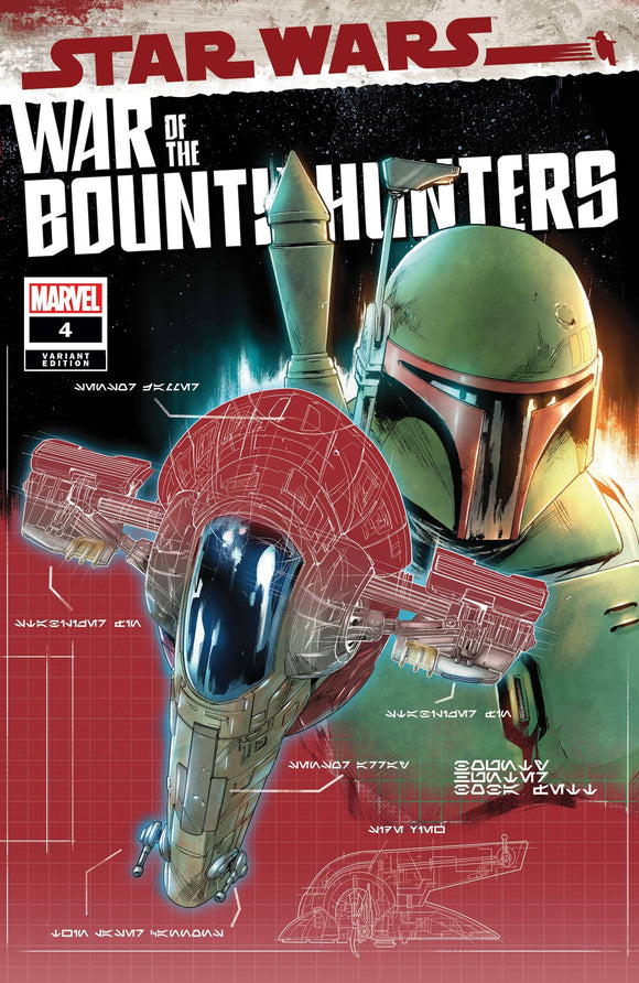 Star Wars War Bounty Hunters #4 (of 5) Blueprint Variant - Comics