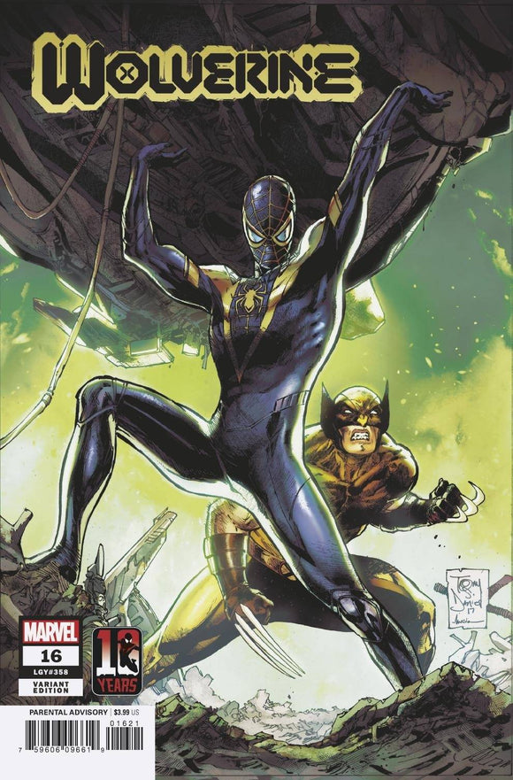 Wolverine #16 Daniel Miles Morales 10th Anniversary Variant - Comics