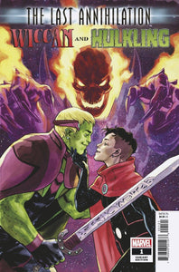Last Annihilation Wiccan and Hulkling #1 Lopez Variant - Comics