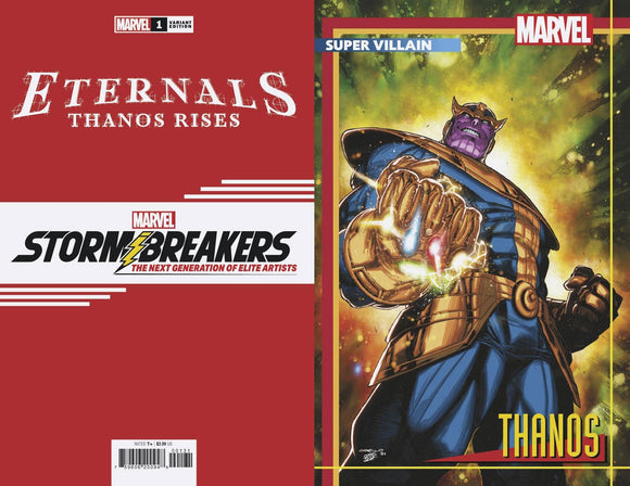 Eternals Thanos Rises #1 Coello Stormbreakers Variant - Comics