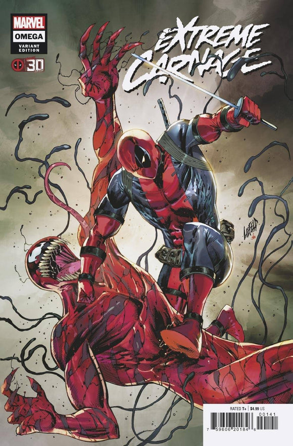 Extreme Carnage Omega #1 Liefeld Deadpool 30th Variant - Comics