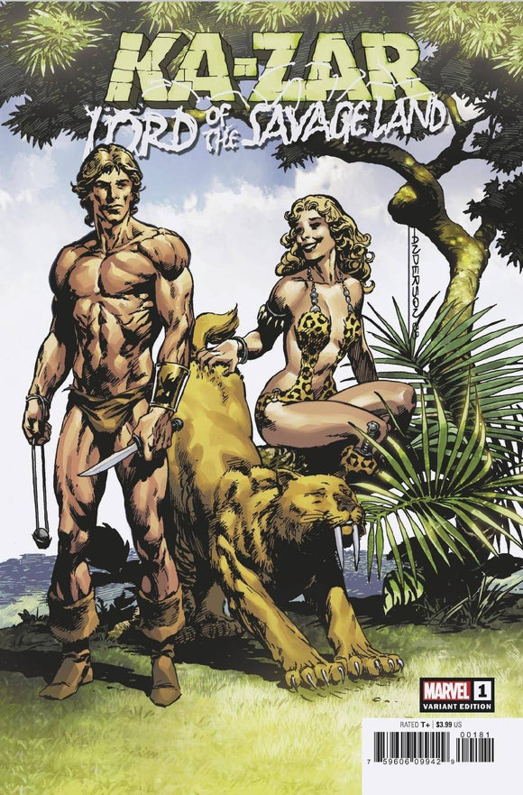 Ka-Zar Lord Savage Land #1 (of 5) Anderson Hidden Gem Variant Vfnm - Comics