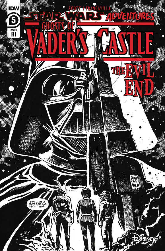 Star Wars Adv Ghost Vaders Castle #5 of 5 Cvr C Francavilla Variant - Comics