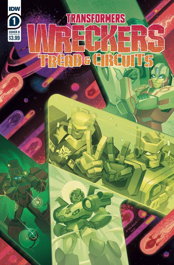 Transformers Wreckers Tread & Circuits #1 of 4 Cvr B Malkova - Comics