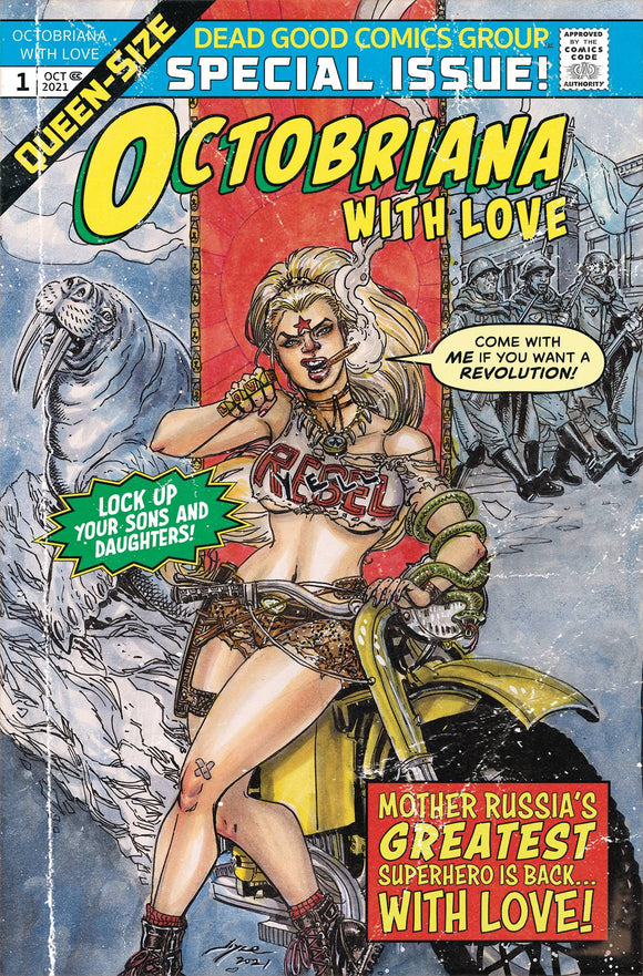 Octobriana With Love #1 Cvr B Joyce Chin - Comics