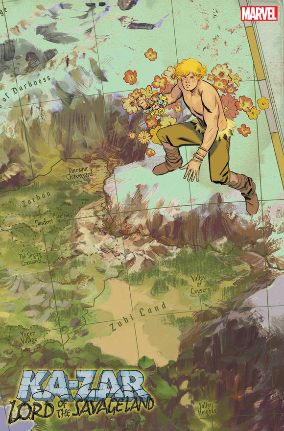 Ka-Zar Lord Savage Land #2 of 5 Garcia Map Variant - Comics