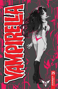 Vampirella #25 Cvr M 1:15 Besch Monochrome Variant - Comics