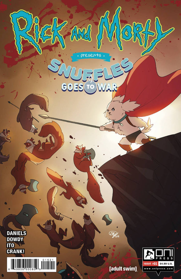 Rick & Morty Presents Snuffles Goes to War #1 Cvr B Huang - Comics
