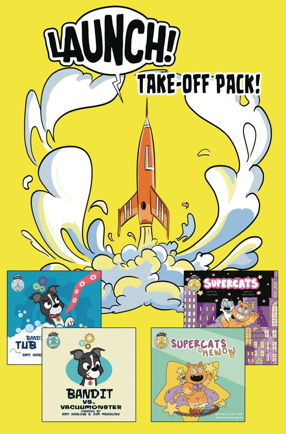 Scoot Launch Take Off 4-Pack - Comics