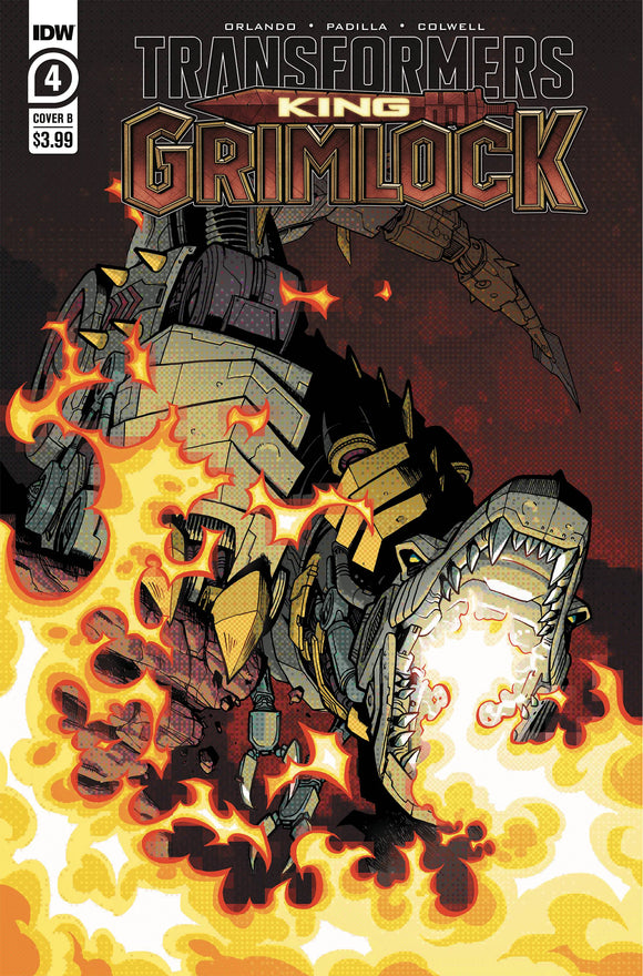 Transformers King Grimlock #4 of 5 Cvr B Kyriazis - Comics