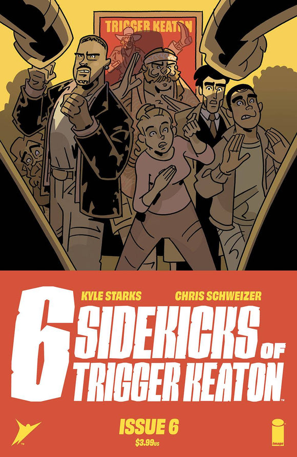 Six Sidekicks of Trigger Keaton #6 Cvr A Schweizer Mr - Comics