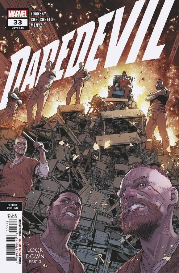 Daredevil #33 2nd Print Variant