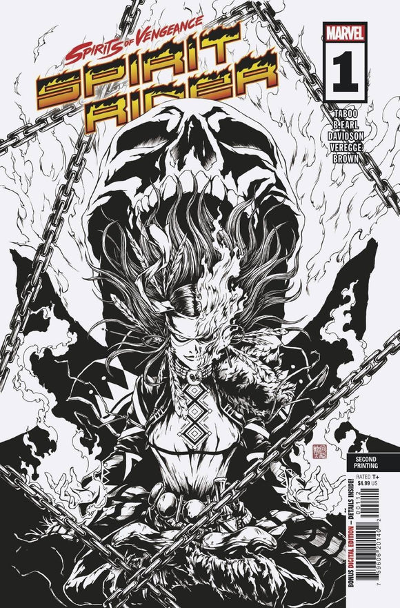 Spirits of Vengeance Spirit Rider #1 2nd Print Variant