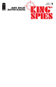 King of Spies #1 of 4 Cvr E Blank Cvr Mr - Comics