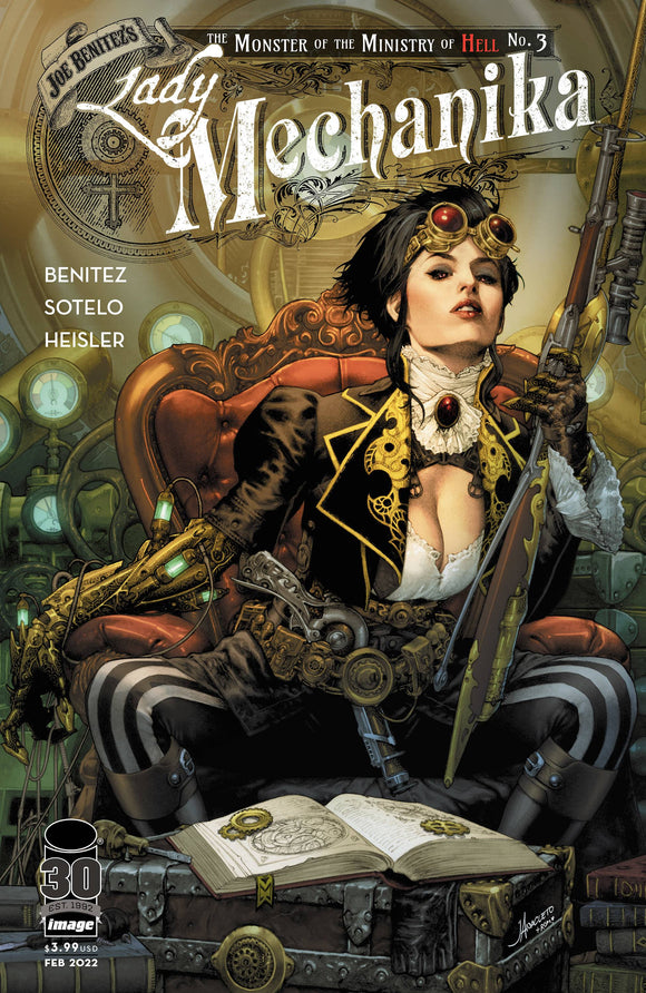 Lady Mechanika Monster of Ministry #3 Cvr B Anacleto & Fajardo Jr (of 4) - Comics