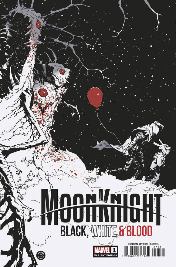 Moon Knight Black White Blood #1  Sakai Var (of 4) - Comics