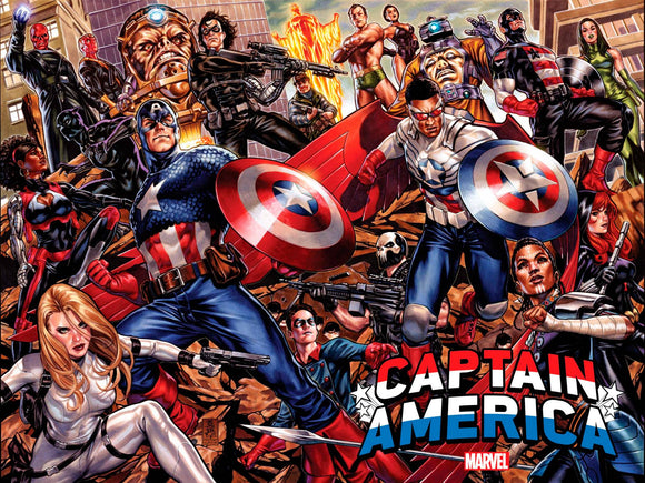 Captain America #0 Brooks Wraparound Var - Comics