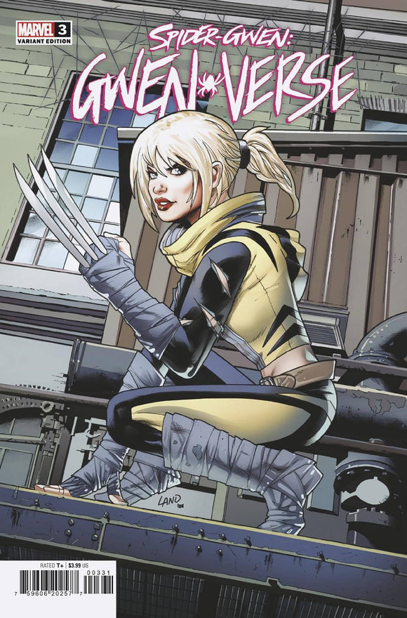 Spider-Gwen Gwenverse #3  Land Homage Var (of 5) - Comics