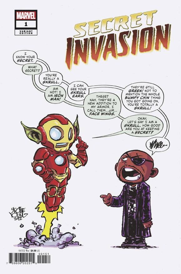 Secret Invasion #1 (of 5) Skottie Young Variant - Comics