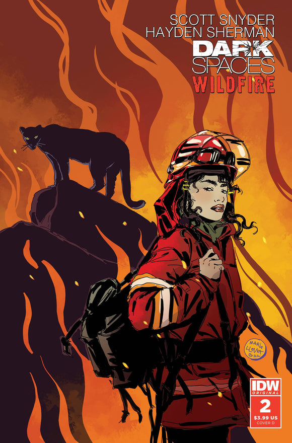 Dark Spaces Wildfire #2 Cvr D Llovet - Comics