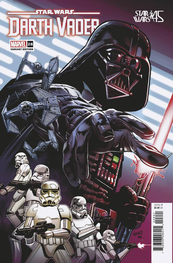 Star Wars Darth Vader #28 Land New Hope 45th Anniversary Variant - Comics