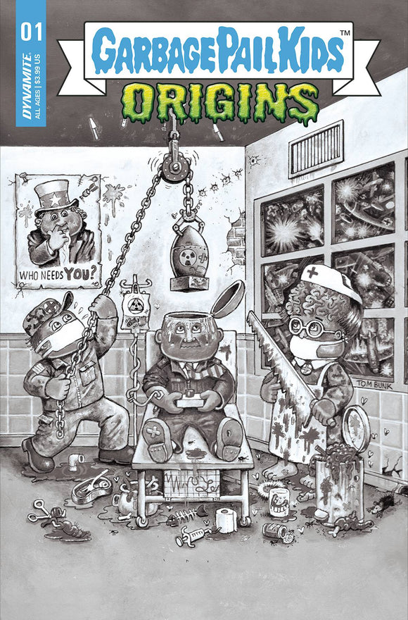 Garbage Pail Kids Origins #1 Cvr F Bunk Variant - Comics