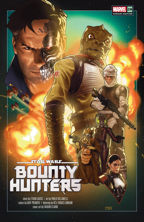 Star Wars Bounty Hunters #28 Clarke Revelations Variant - Comics